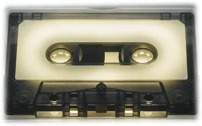 Backlit cassette tape — GlitterDrop, the free Serum 2 preset and sample pack by Hoof Hustle